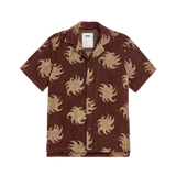 OAS COMPANY Cuba Terry Mocha Ember Shirt