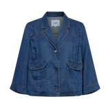 NÜMPH Numiami Mittelblaues Hemd