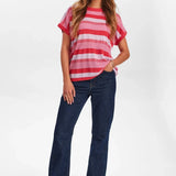 Top NÜMPH Numaja Darlene Pink Carnation