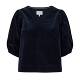 NÜMPH Nujoanna Dark Sapphire Bluse