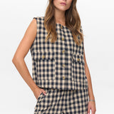 Chaleco NÜMPH Nuchikka Dark Sapphire