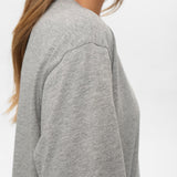 Camiseta NÜMPH Nuprema Oversize Medium Grey