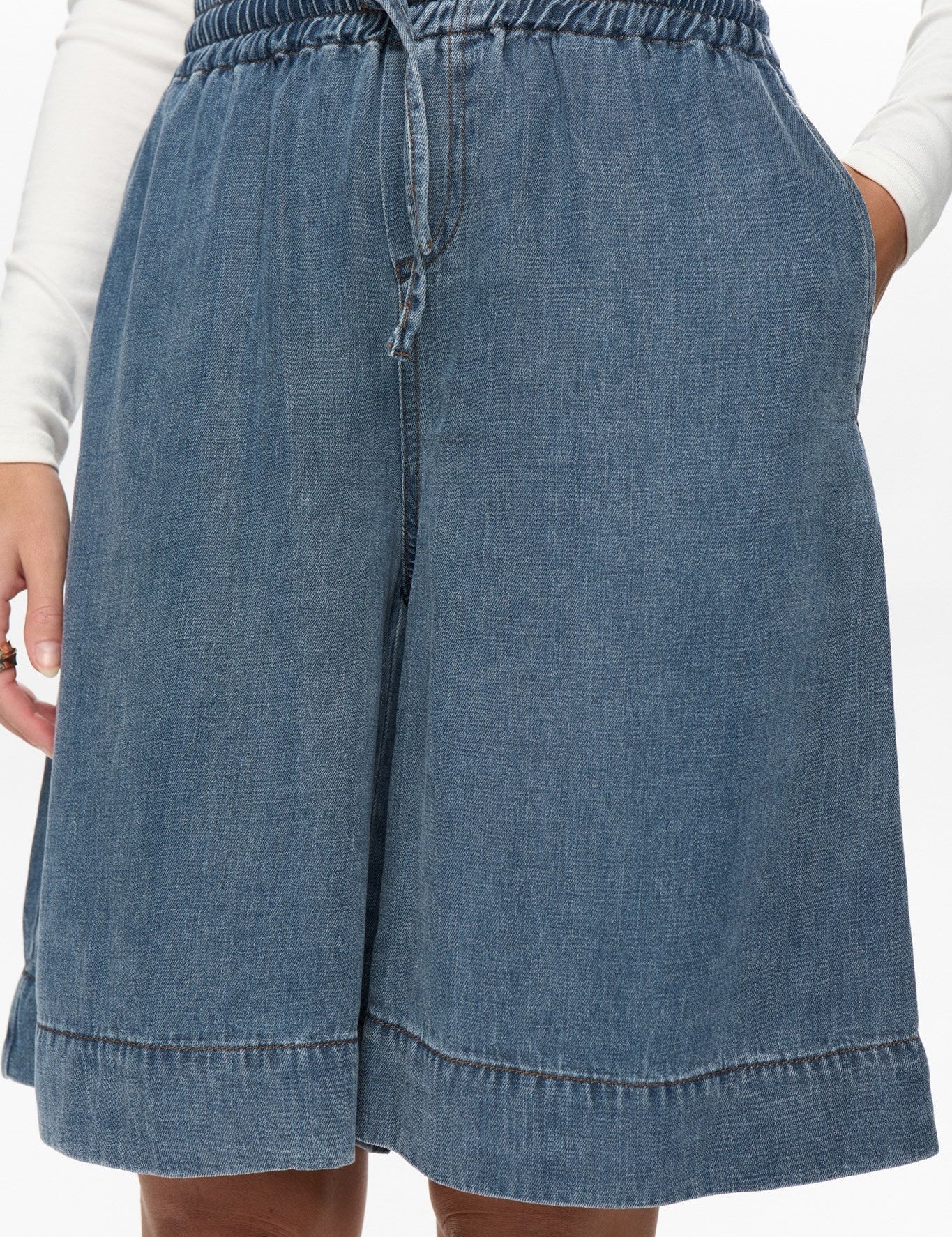 Shorts NÜMPH Nuelida Snow Washed Denim