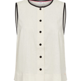 Chaleco NÜMPH Nualani Whitecap Gray