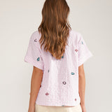 Camisa NÜMPH Nusurfer Prism Pink