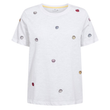 Camiseta NÜMPH Nushellpa Bright White