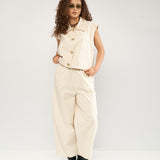 Pantalón NÜMPH Nusunna Whitecap Gray