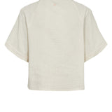 Camisa NÜMPH Nunathalia Whitecap Gray