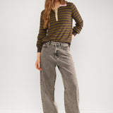 Jersey NÜMPH Lucinda Stripe Black Coffee - imagen oficial 2