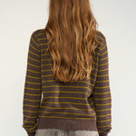Jersey NÜMPH Lucinda Stripe Black Coffee - imagen oficial 3