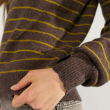Jersey NÜMPH Lucinda Stripe Black Coffee - imagen oficial 5