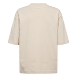 Camiseta NÜMPH Tova Oversize Gray Morn - detalle oficial