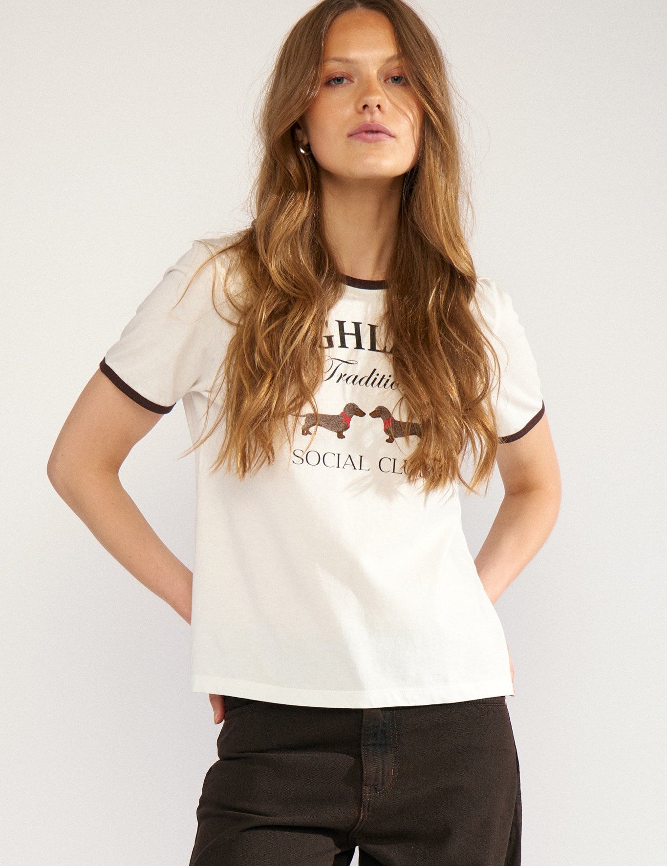 Camiseta NÜMPH Tracy Cloud Dancer - imagen oficial 1