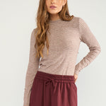 Blusa NÜMPH Lanis Gray Morn Melange - imagen oficial 1