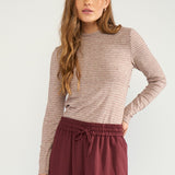 Blusa NÜMPH Lanis Gray Morn Melange - imagen oficial 1
