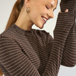 Blusa NÜMPH Lanis Black Coffee - imagen oficial 6