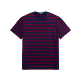 POLO RALPH LAUREN T-Shirt Custom Slim Fit Gestreift Classic Wine Cruise Navy 