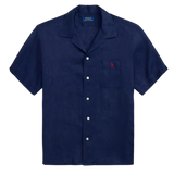 Camisa de Lino POLO RALPH LAUREN Classic Fit Azul Marino Newport