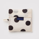 Bolsa BAGGU Estándar Reciclada Cream and Black Polka Dot