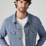 Chaqueta LEVI'S® Trucker Coordinate Check Azul