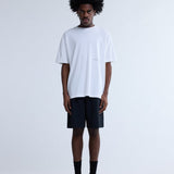 Camiseta NEW AMSTERDAM SURF ASSOCIATION Hibiscus Washed White