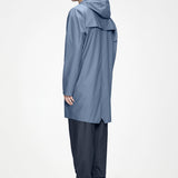 Chubasquero RAINS Unisex Long Jacket Blue Dusk