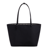 Bolso Tote BAGGU Large Nylon Reversible Black Mix