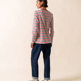 Camiseta SAINT JAMES Marinera de Rayas Minquidame Tricolor