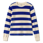 Sudadera TWOTHIRDS Hawi Ultramarine Stripes - vista trasera