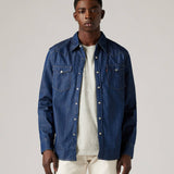 Camisa LEVI'S® Estándar Western Barstow Red Cast Rinse Marbled