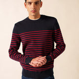 Jersey SAINT JAMES Binic Navy / Medoc