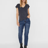 Camiseta VERO MODA Filli Ombre Blue Medium Blue