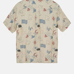 Camisa Anerkjendt Akleo Viscose Aop - ECRU