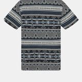 ANERKJENDT Akkikki Jacquard Dark Gray T-shirt