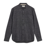 Camisa ANERKJENDT Akkonrad Brushed Shirt Caviar