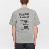 Camiseta ANERKJENDT Akvillads Brewlikeamaster Gray Flannel