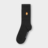 Calcetines DEDICATED Sigtuna Camp Fire - Negro - vista oficial 1