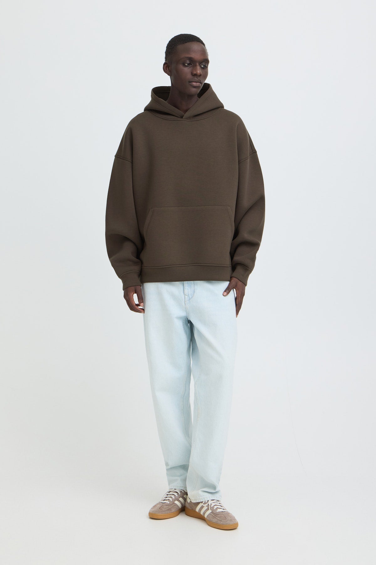 Sudadera con capucha Blend Keiran Turkish Coffee - ECRU