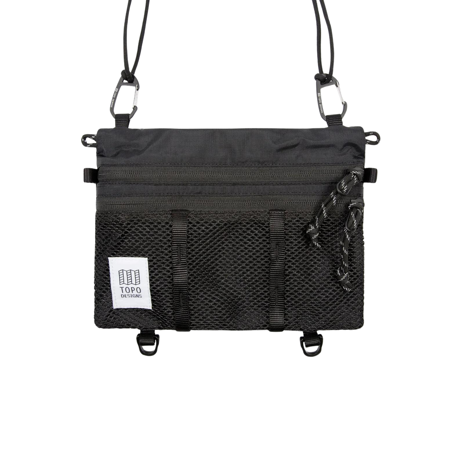 Bandolera Topo Designs Mountain Accesory Shoulder Bag Black