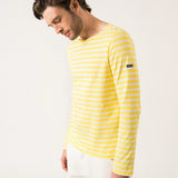 SAINT JAMES Unisex T-Shirt Minquiers Acidule Neige