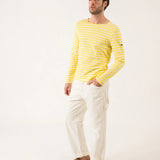 SAINT JAMES Unisex T-Shirt Minquiers Acidule Neige