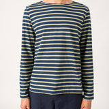 SAINT JAMES Unisex T-Shirt Minquiers Marine Amandier