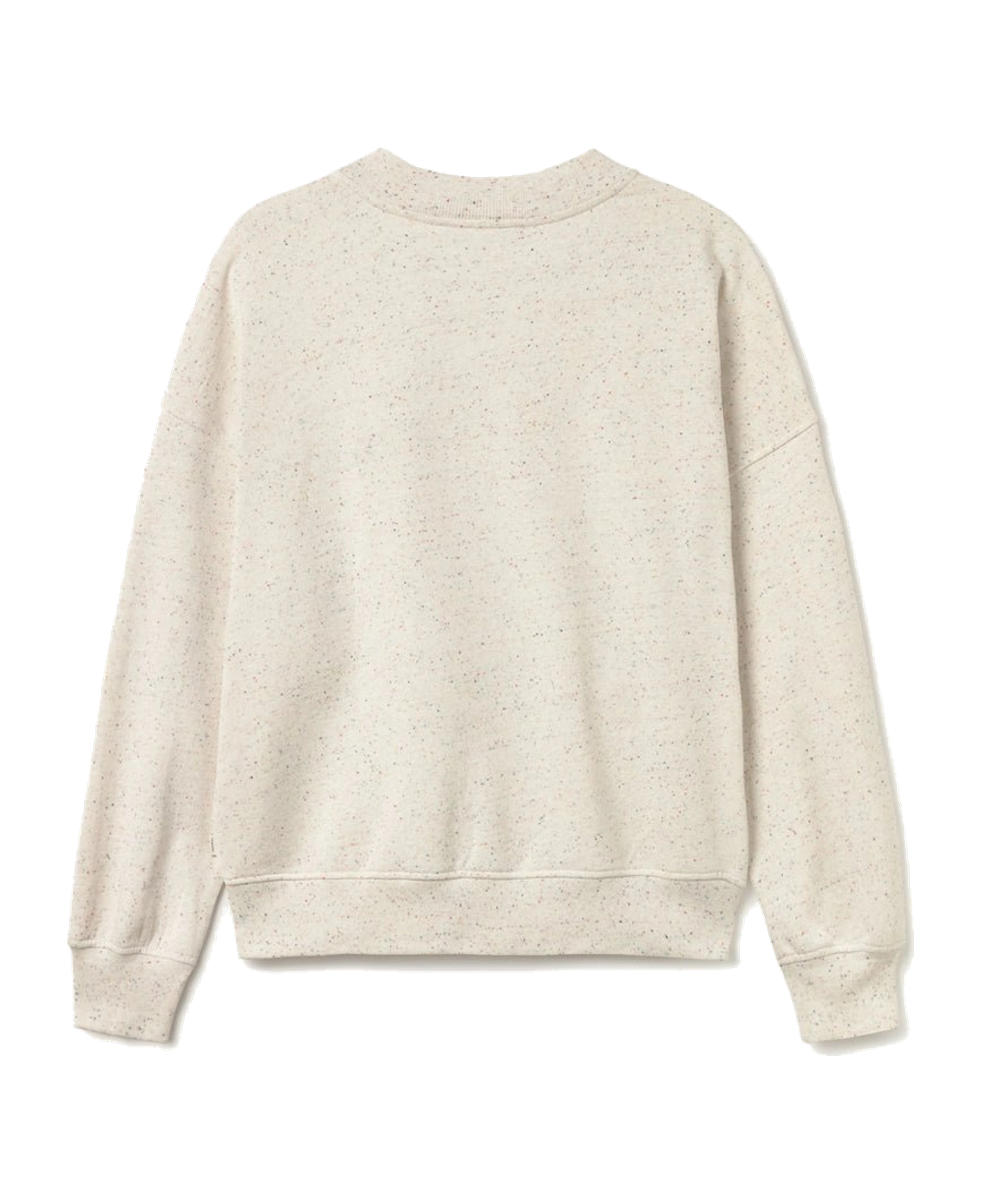 Sudadera TWOTHIRDS Bobitz Ecru Multicolour Neps - vista trasera