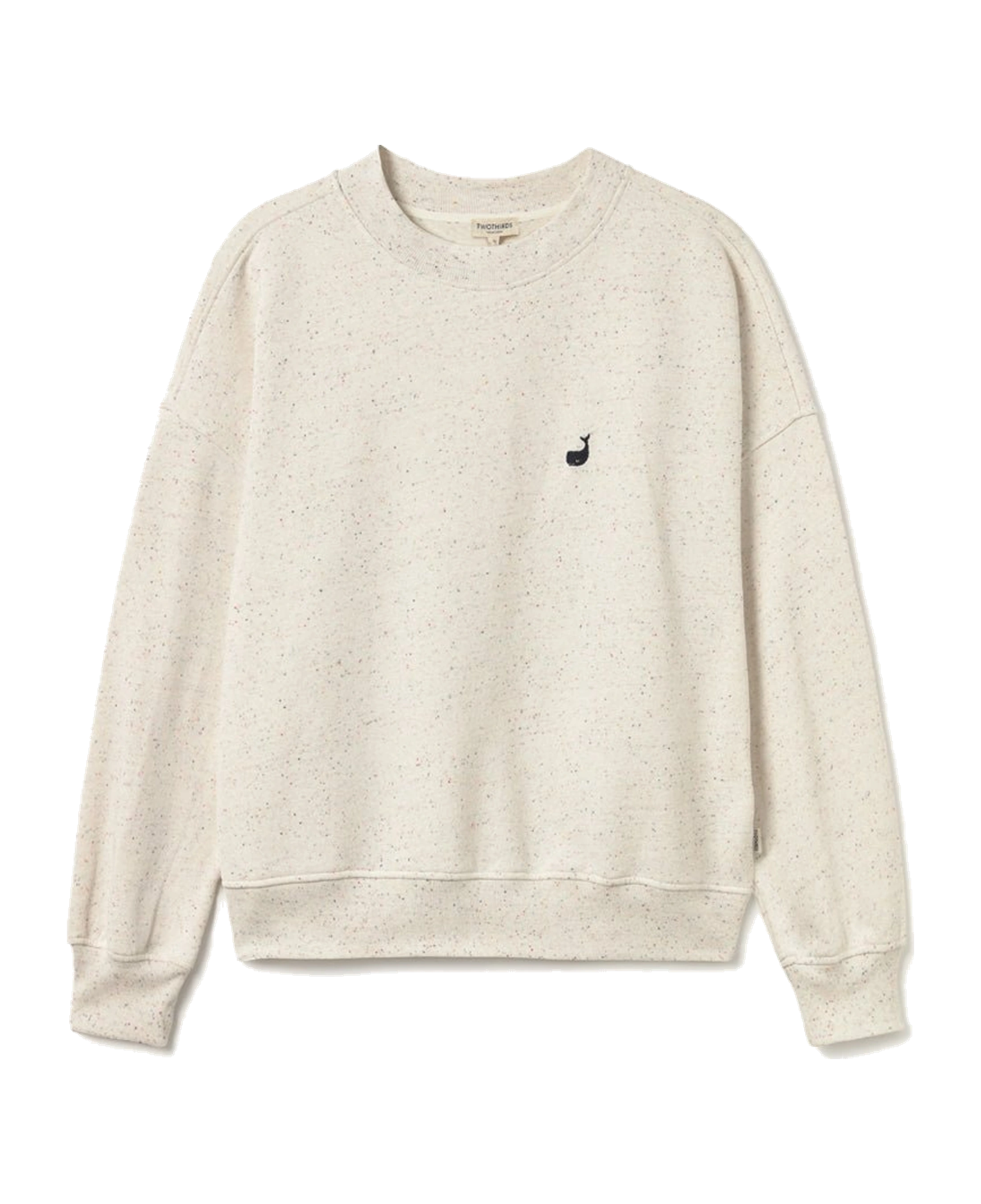 Sudadera TWOTHIRDS Bobitz Ecru Multicolour Neps - vista frontal