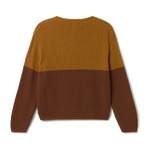 Jersey TWOTHIRDS Teresa Bicolour Terracotta - vista trasera