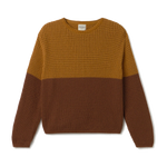 Jersey TWOTHIRDS Teresa Bicolour Terracotta - vista frontal