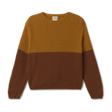 Jersey TWOTHIRDS Teresa Bicolour Terracotta - vista frontal