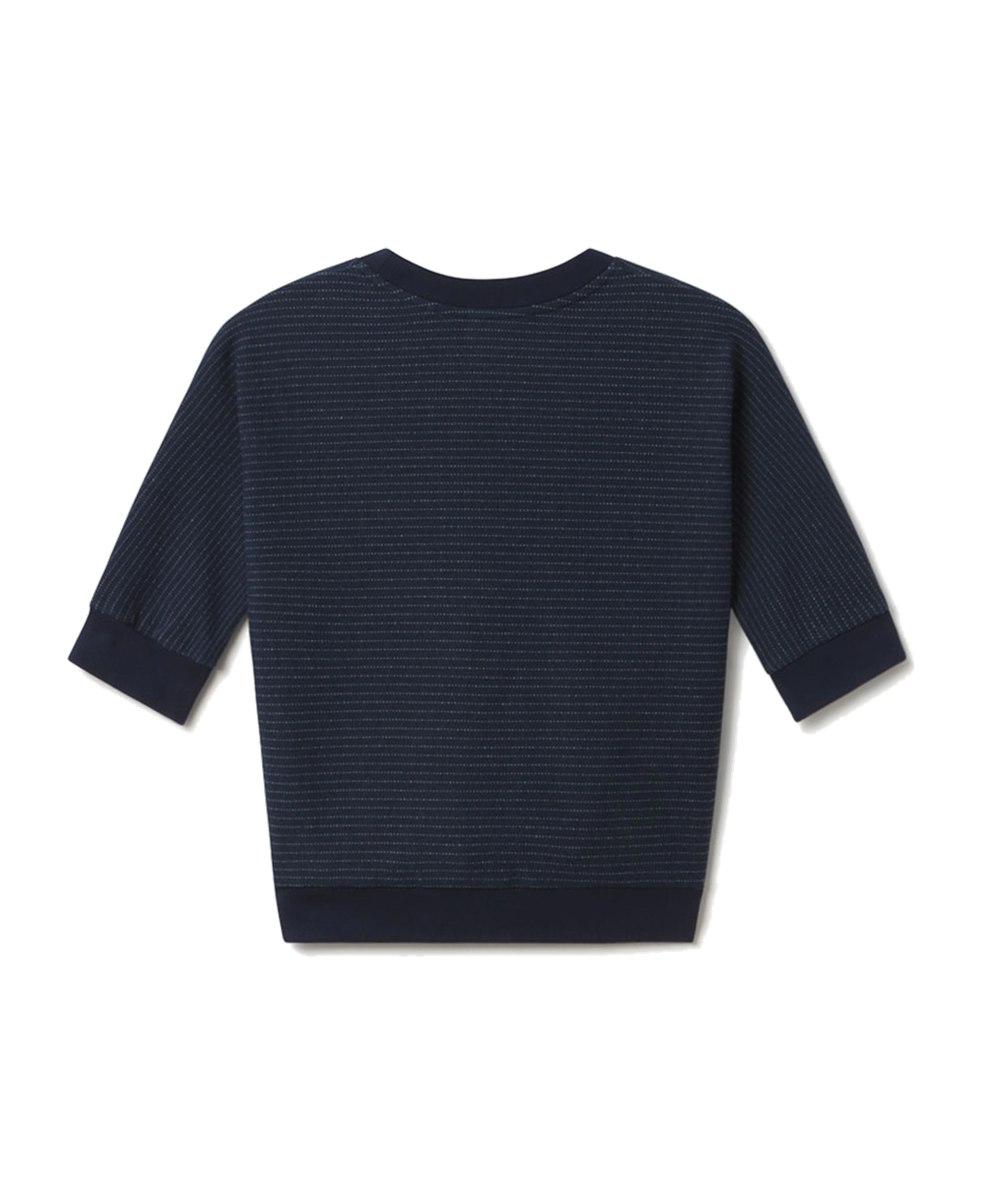 Sudadera TWOTHIRDS Faial Diplomatic Navy Stripes - vista trasera
