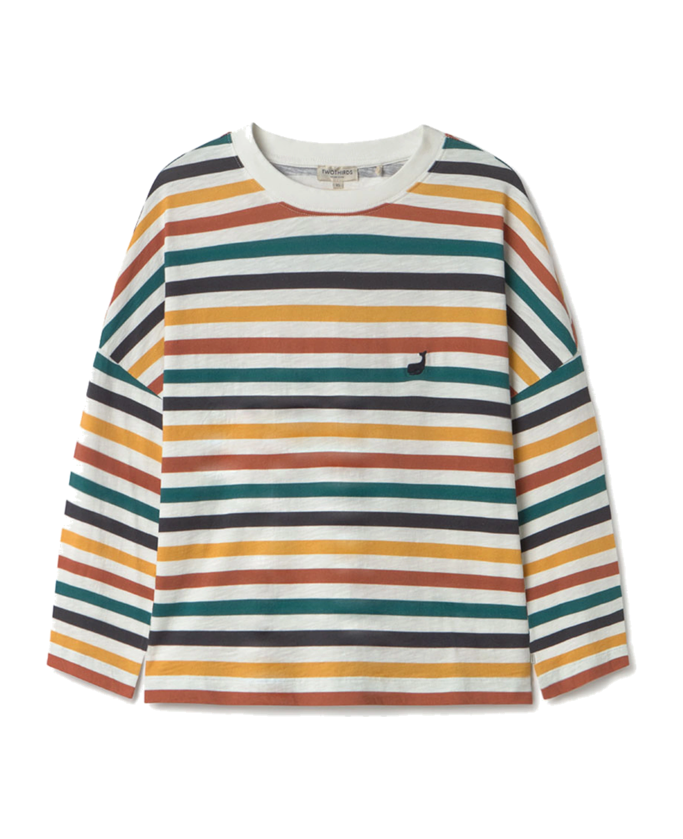 Camiseta TWOTHIRDS Monuriki Stripes - vista frontal