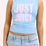 Camiseta JUST JUICY The Icons Tank Azul